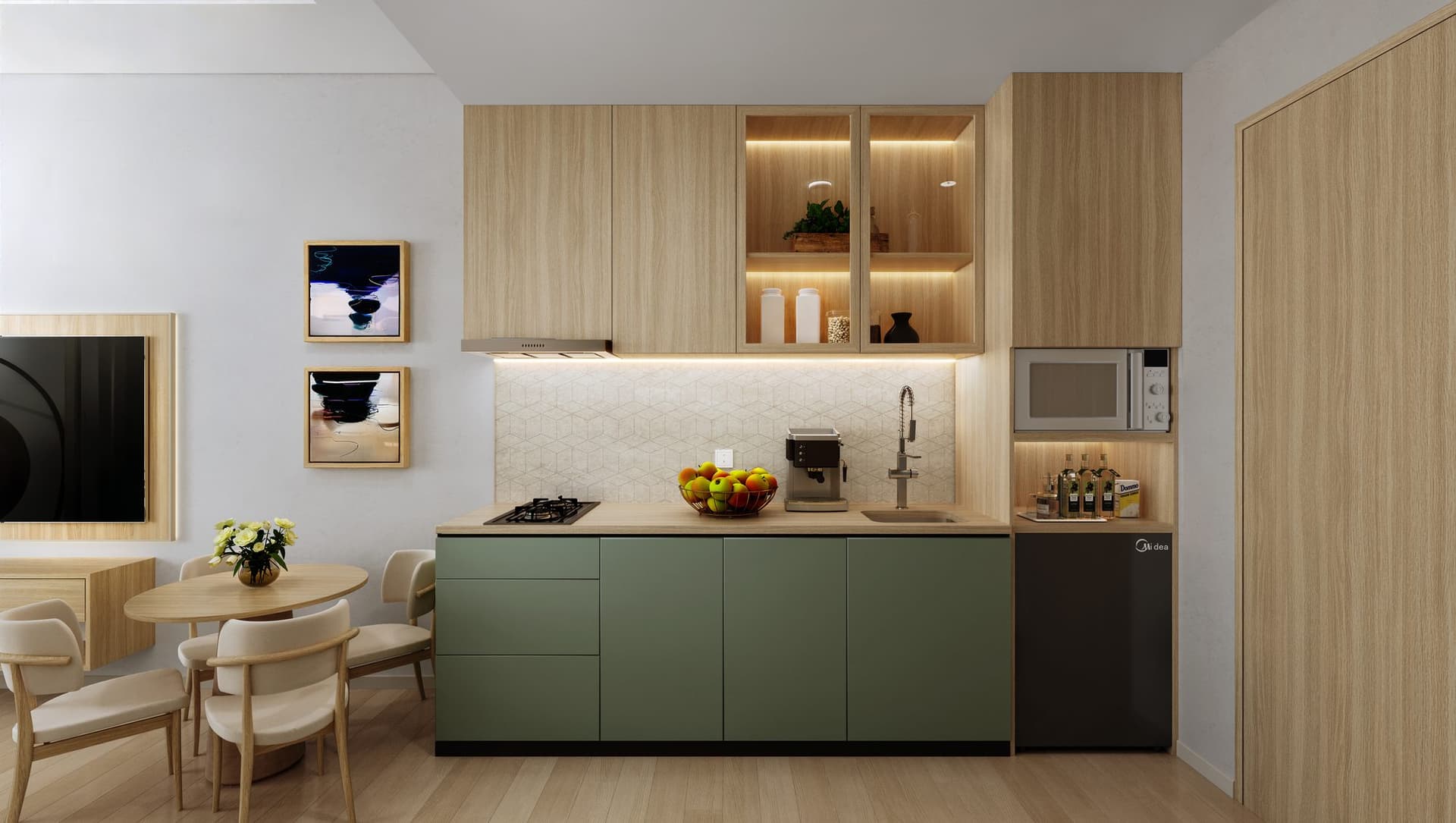 Fully furnished residences operated by Fusion