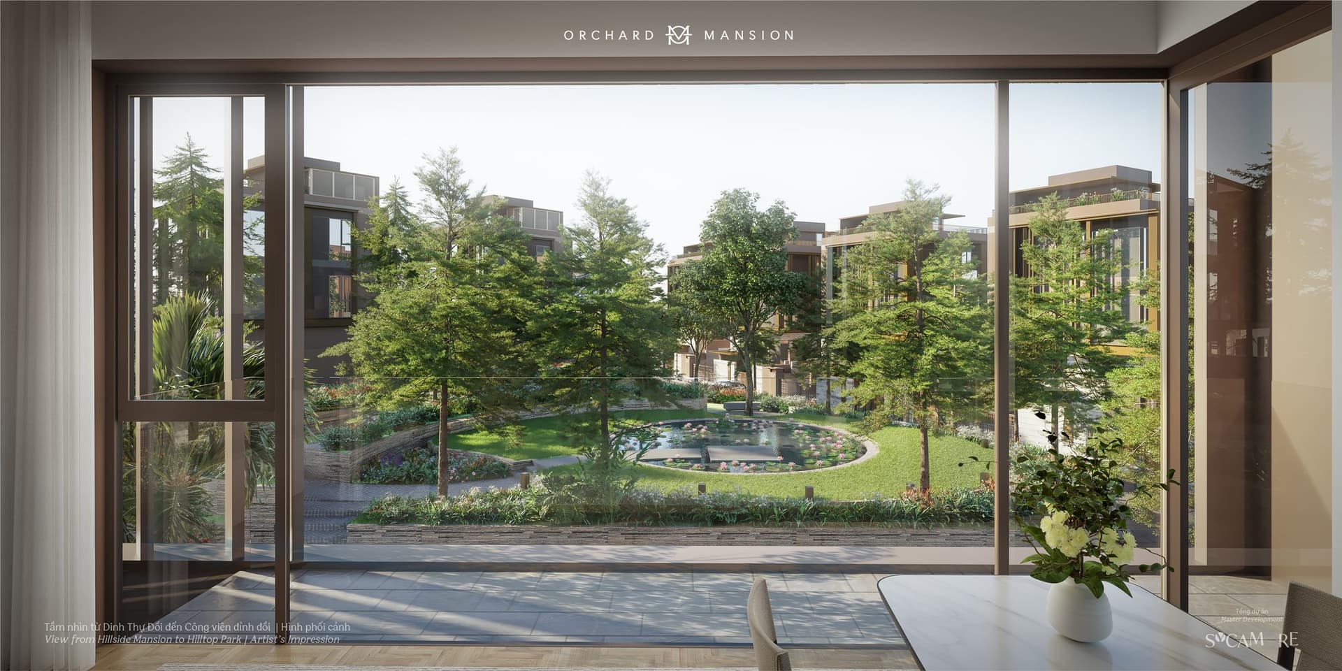 Garden Mansion and Hillside Mansion — land-attached homes to choose between
