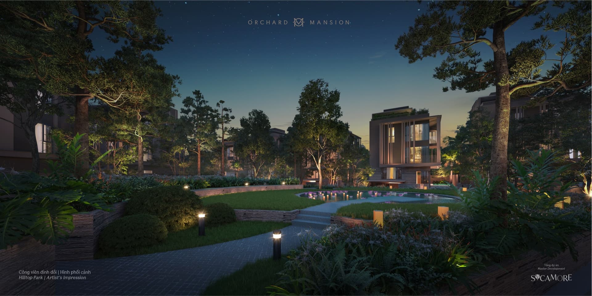 A quiet life, surrounded by seven themed gardens