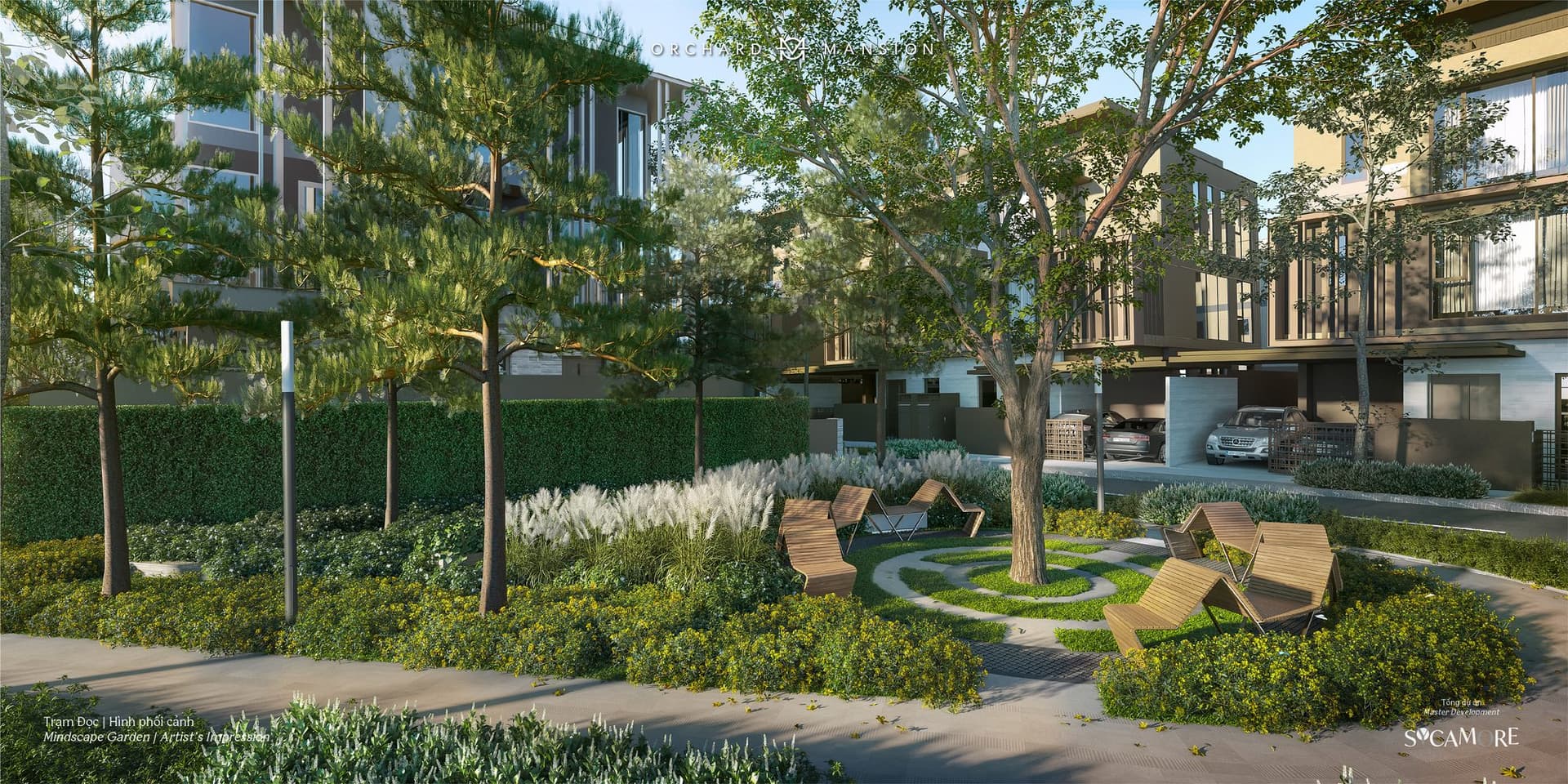 A quiet life, surrounded by seven themed gardens