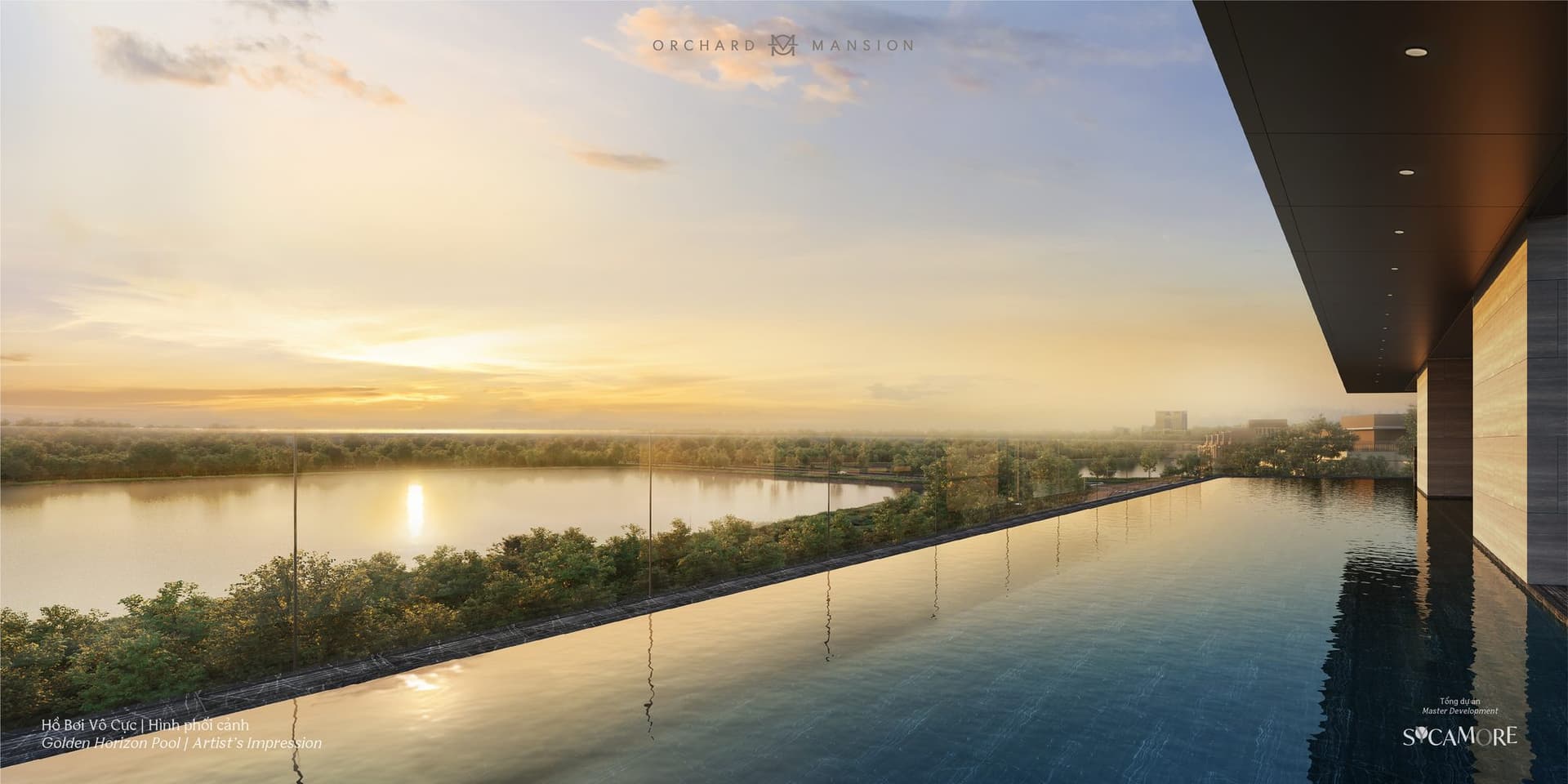 The 1,500 m² Mansion Club, and generous shared facilities